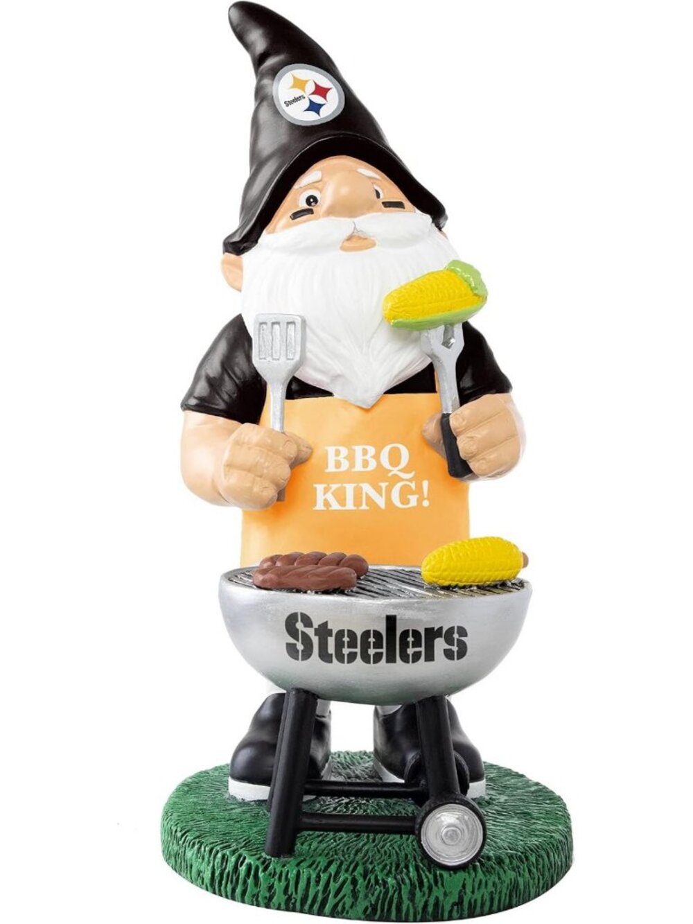 Outdoor Garden Gnome Statue - NFL Team Logo Grill Decor, 10" Unisex Gift